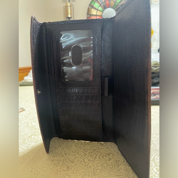 Brahmin Melbourne Checkbook Wallet - Picture 6 of 8